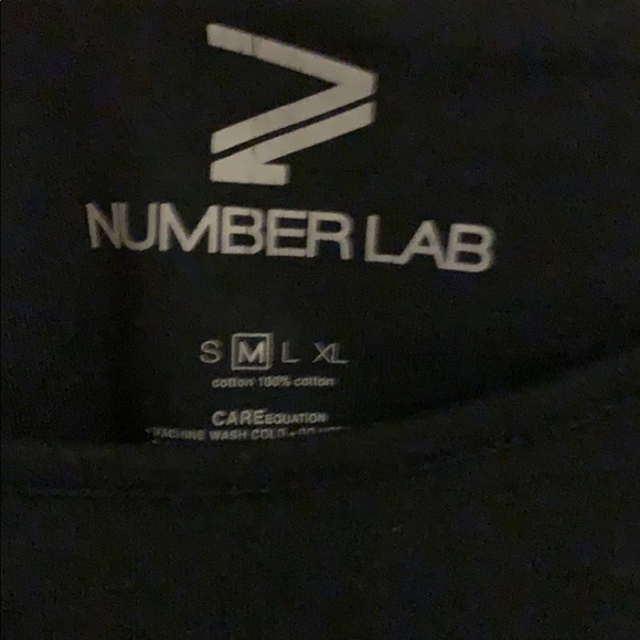 Number Lab contrast long tee - Picture 3 of 4